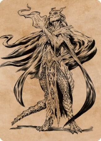 Lozhan, Dragons' Legacy Art Card [Art Series: Commander Legends: Battle for Baldur's Gate] 69
