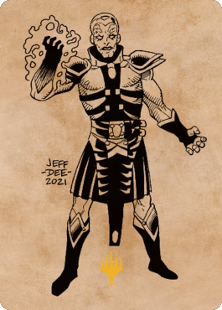 Jon Irenicus, Shattered One Art Card (67/81) (Gold-Stamped) [Art Series: Commander Legends: Battle for Baldur's Gate] 67
