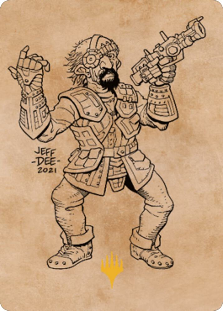 Jan Jansen, Chaos Crafter Art Card (Gold-Stamped) [Art Series: Commander Legends: Battle for Baldur's Gate] 66