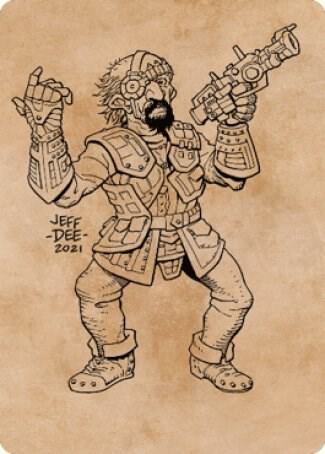 Jan Jansen, Chaos Crafter Art Card [Art Series: Commander Legends: Battle for Baldur's Gate] 66