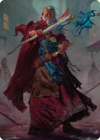 Elminster Art Card (64/81) [Art Series: Commander Legends: Battle for Baldur's Gate] 64