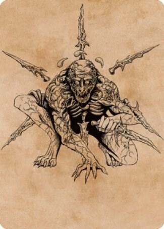 Bhaal, Lord of Murder Art Card [Art Series: Commander Legends: Battle for Baldur's Gate] 63