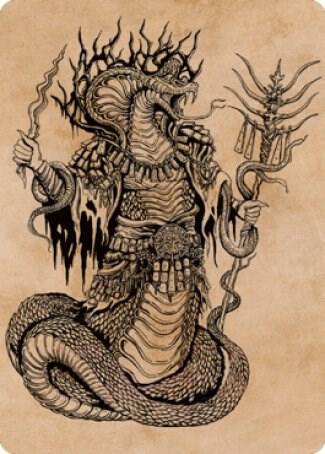 Sivriss, Nightmare Speaker Art Card (51/81) [Art Series: Commander Legends: Battle for Baldur's Gate] 51