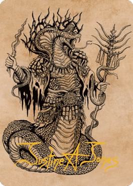 Sivriss, Nightmare Speaker Art Card (51/81) (Gold-Stamped Signature) [Art Series: Commander Legends: Battle for Baldur's Gate] 51