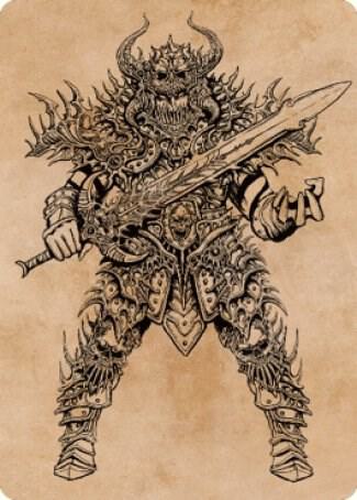 Sarevok, Deathbringer Art Card [Art Series: Commander Legends: Battle for Baldur's Gate] 50
