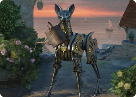 Clockwork Fox Art Card [Art Series: Commander Legends: Battle for Baldur's Gate] 43