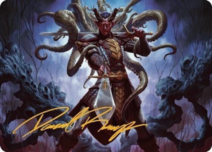 Zevlor, Elturel Exile Art Card (42/81) (Gold-Stamped Signature) [Art Series: Commander Legends: Battle for Baldur's Gate] 42