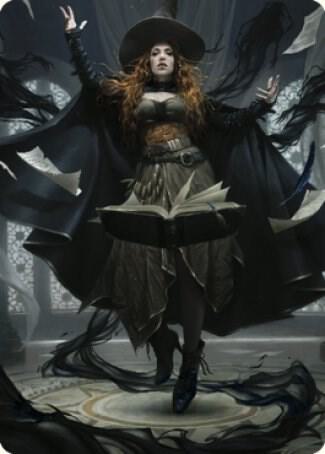 Tasha, the Witch Queen Art Card (41/81) [Art Series: Commander Legends: Battle for Baldur's Gate] 41