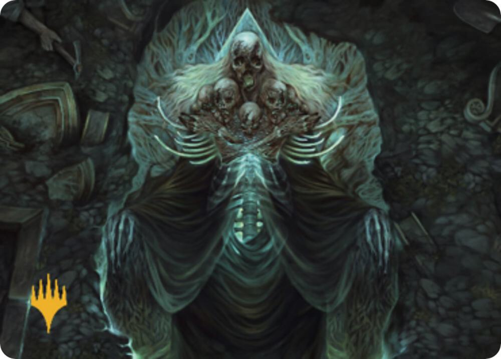 Myrkul, Lord of Bones Art Card (39/81) (Gold-Stamped) [Art Series: Commander Legends: Battle for Baldur's Gate] 39