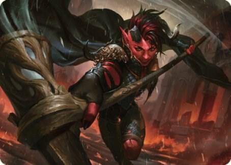 Karlach, Fury of Avernus Art Card (34/81) [Art Series: Commander Legends: Battle for Baldur's Gate] 34