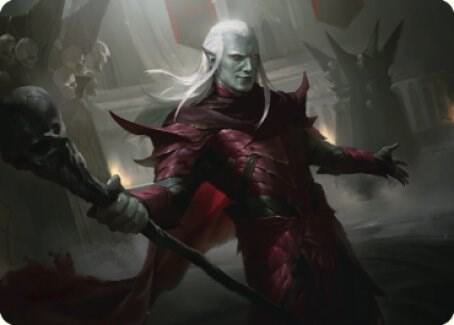 Baeloth Barrityl, Entertainer Art Card [Art Series: Commander Legends: Battle for Baldur's Gate] 33