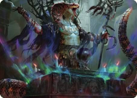 Sivriss, Nightmare Speaker Art Card (32/81) [Art Series: Commander Legends: Battle for Baldur's Gate] 32