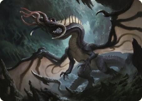 Brainstealer Dragon Art Card [Art Series: Commander Legends: Battle for Baldur's Gate] 31
