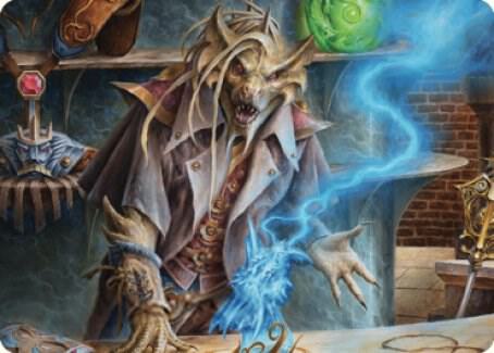 Renari, Merchant of Marvels Art Card [Art Series: Commander Legends: Battle for Baldur's Gate] 30