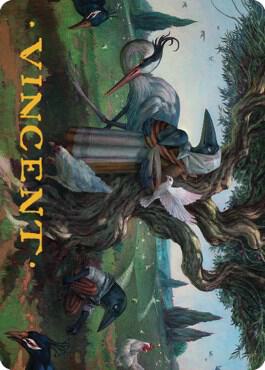 Kindred Discovery Art Card (Gold-Stamped Signature) [Art Series: Commander Legends: Battle for Baldur's Gate] 29