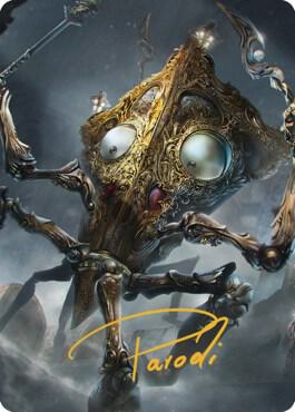 Tridrone Art Card (Gold-Stamped Signature) [Art Series: Commander Legends: Battle for Baldur's Gate] 26