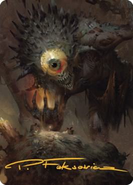 Nothic Art Card (Gold-Stamped Signature) [Art Series: Commander Legends: Battle for Baldur's Gate] 25