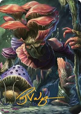 Myconid Adult Art Card (Gold-Stamped Signature) [Art Series: Commander Legends: Battle for Baldur's Gate] 24