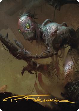 Mold Folk Art Card (Gold-Stamped Signature) [Art Series: Commander Legends: Battle for Baldur's Gate] 23