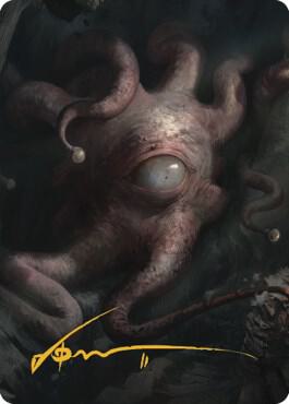 Mindwitness Art Card (Gold-Stamped Signature) [Art Series: Commander Legends: Battle for Baldur's Gate] 22