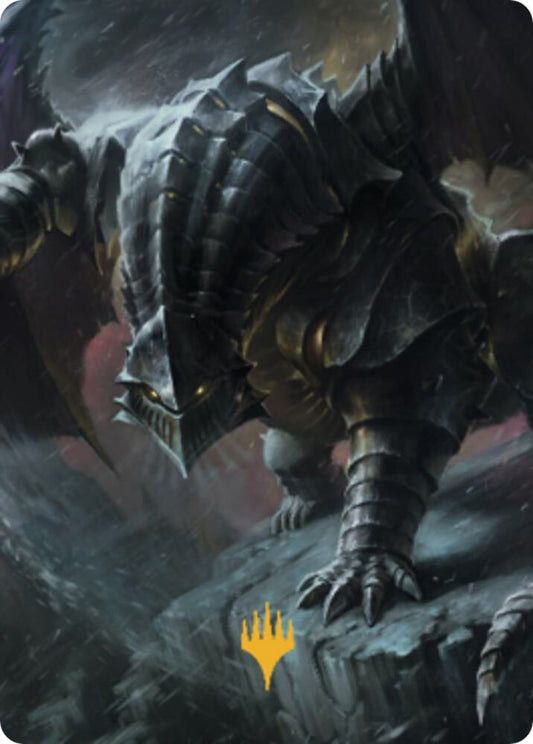 Chardalyn Dragon Art Card (Gold-Stamped) [Art Series: Commander Legends: Battle for Baldur's Gate] 9