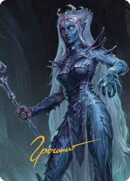 Doppelganger Art Card (Gold-Stamped Signature) [Art Series: Commander Legends: Battle for Baldur's Gate] 12
