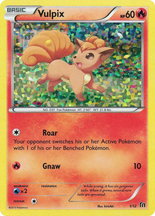 Vulpix - 1/12 [McDonald's Promos 2016] 001/012