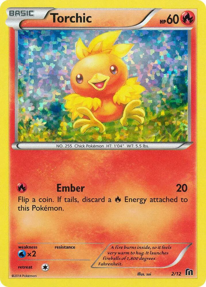 Torchic - 2/12 [McDonald's Promos 2016] 002/012