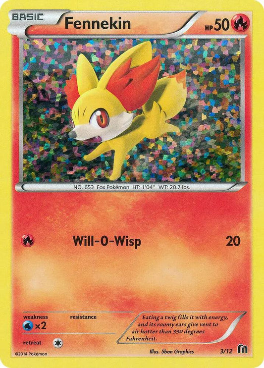 Fennekin - 3/12 [McDonald's Promos 2016] 003/012