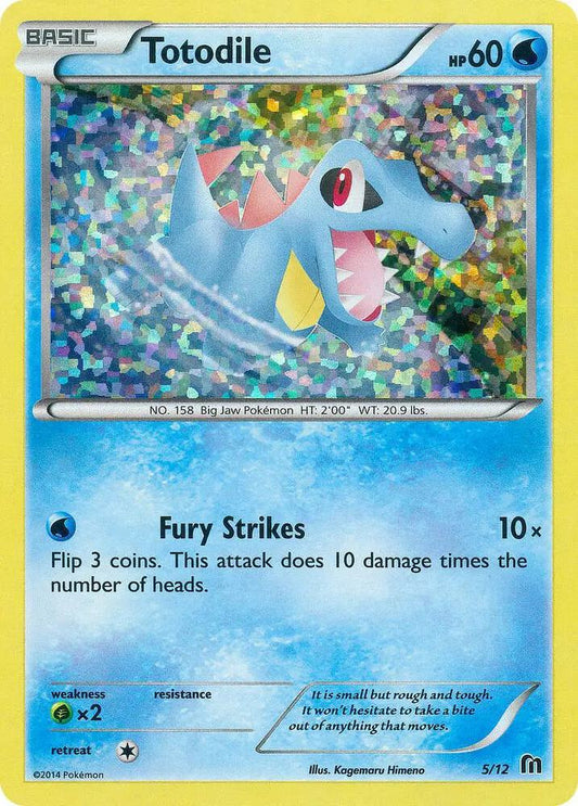 Totodile - 5/12 [McDonald's Promos 2016] 005/012