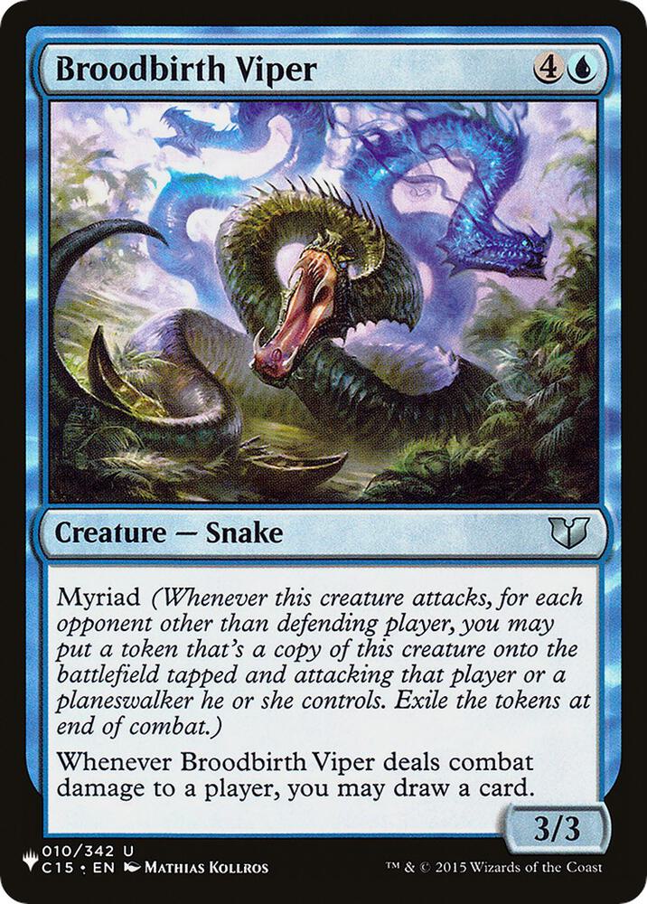 Broodbirth Viper [The List Reprints] 010/342