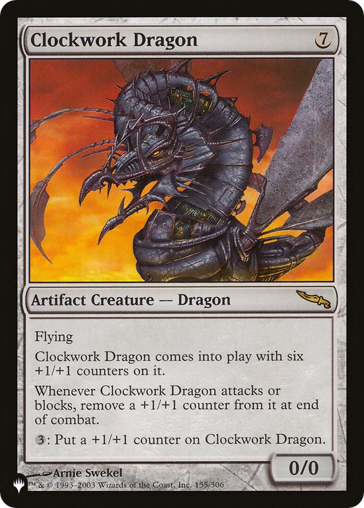 Clockwork Dragon [The List Reprints] 155/306