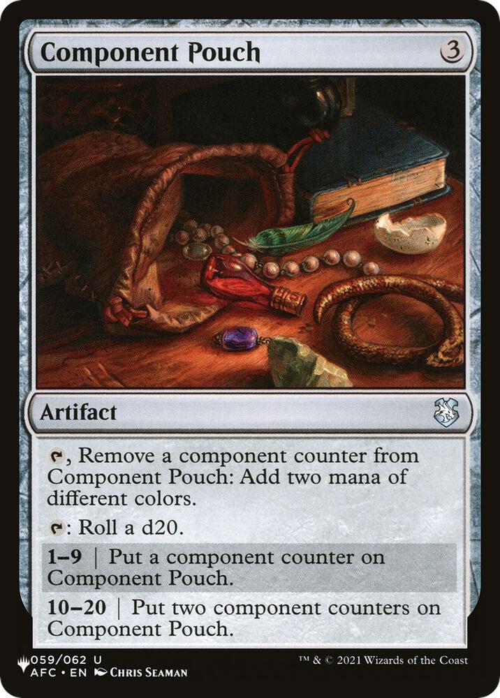 Component Pouch [The List Reprints] 059/062