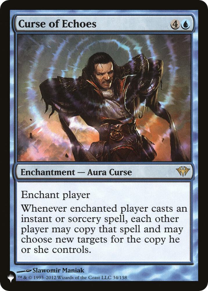 Curse of Echoes [The List Reprints] 34/158
