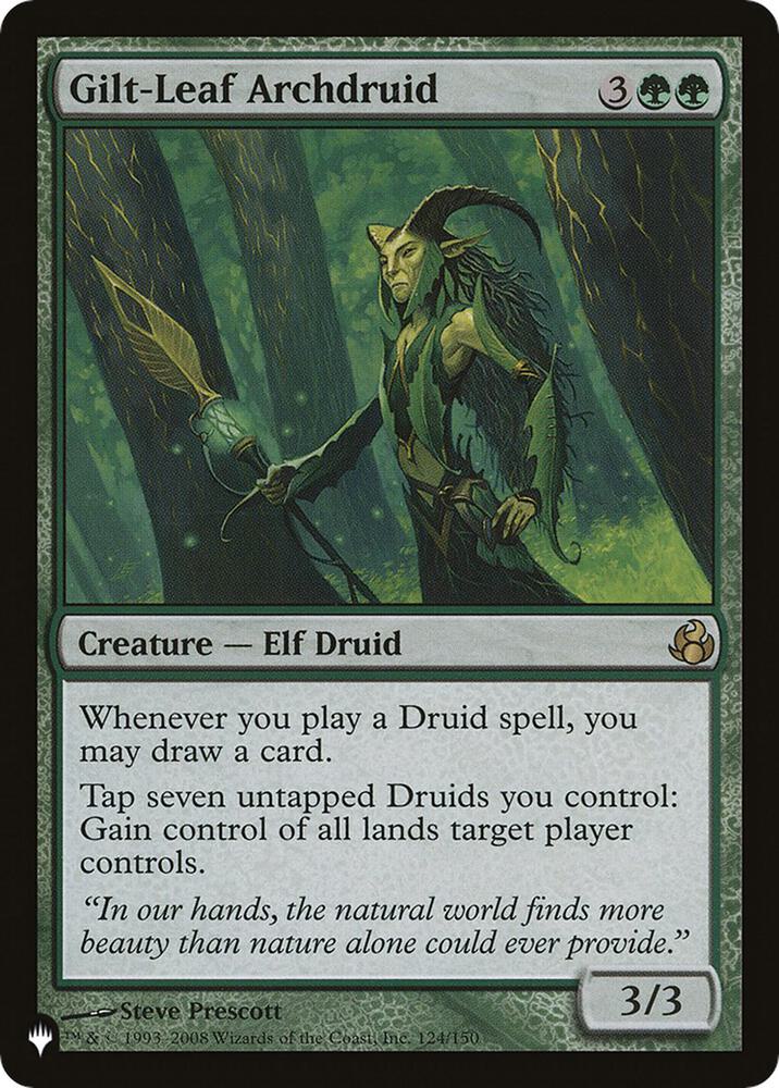 Gilt-Leaf Archdruid [The List Reprints] 124/150