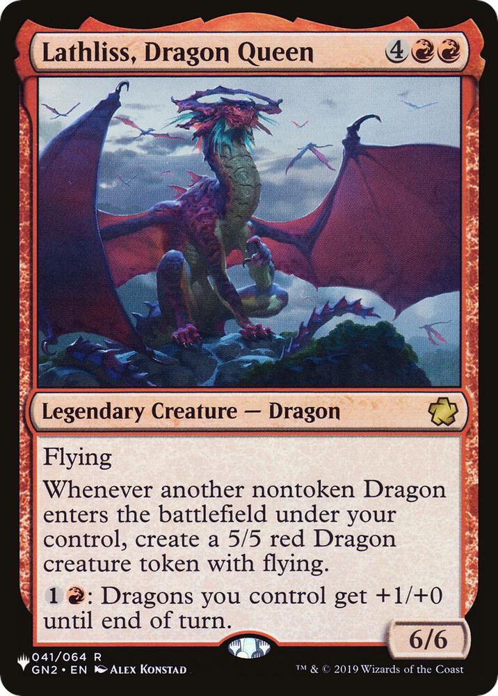 Lathliss, Dragon Queen [The List Reprints] 041/064