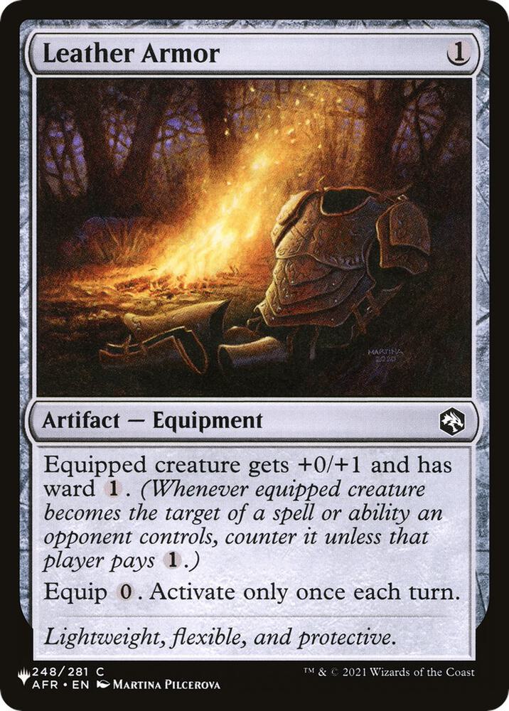Leather Armor [The List Reprints] 248/281