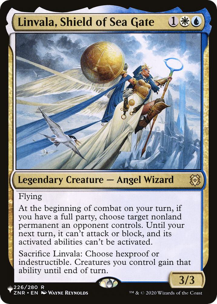 Linvala, Shield of Sea Gate [The List Reprints] 226/280