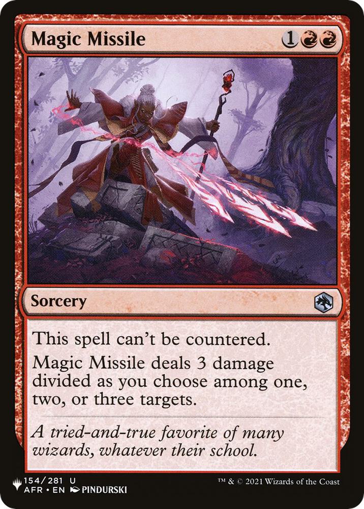Magic Missile [The List Reprints] 154/281