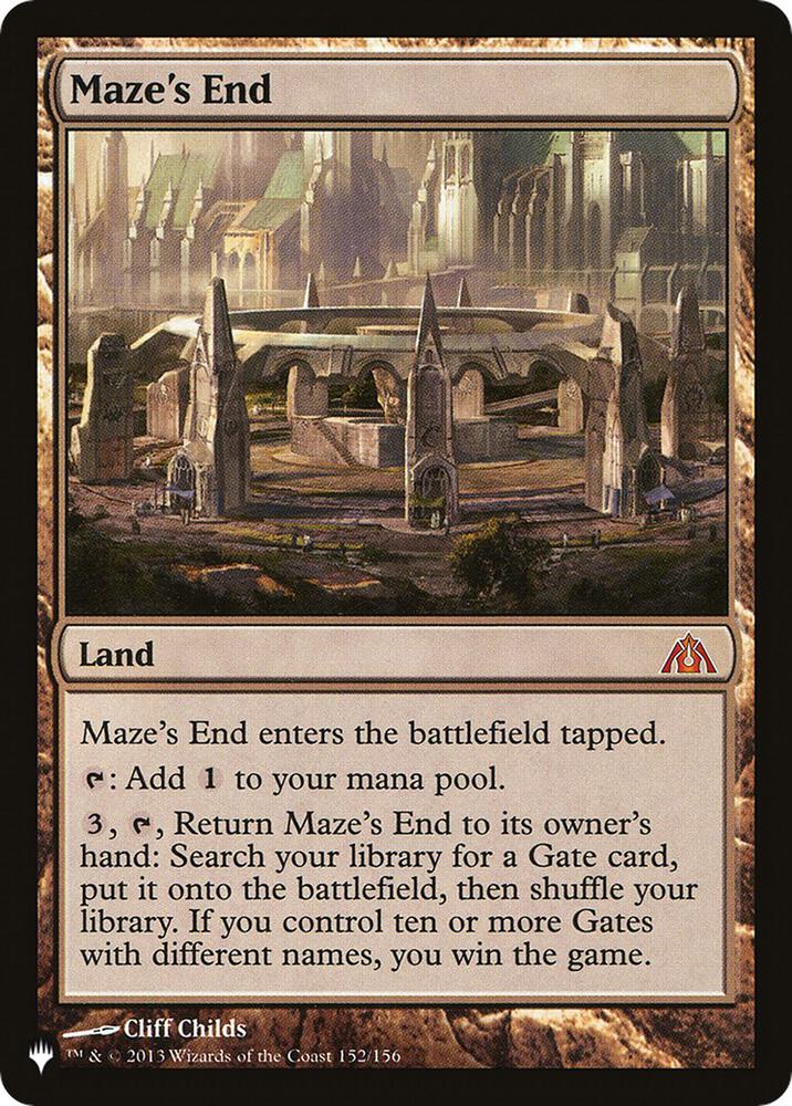 Maze's End [The List Reprints] 152/156