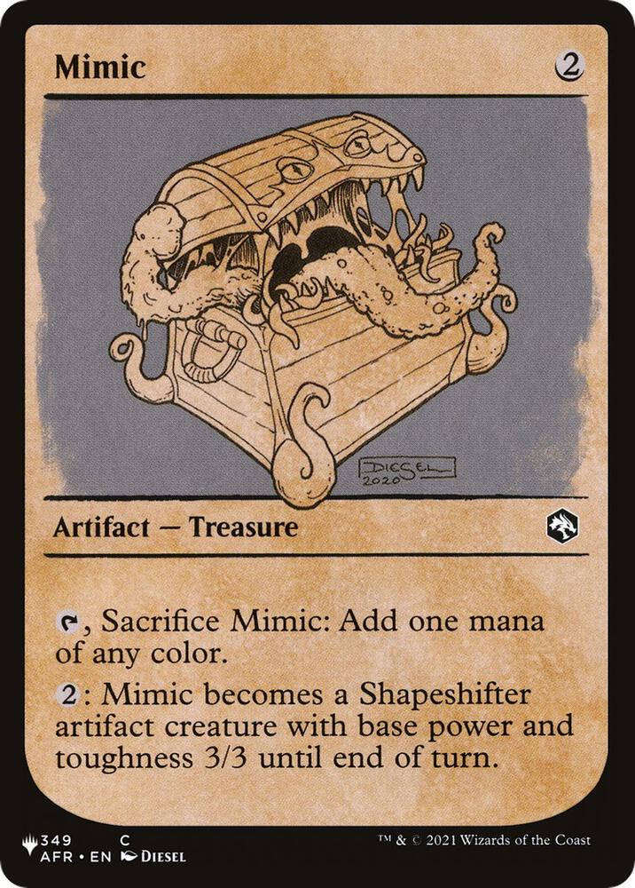 Mimic (Showcase) [The List Reprints] 349/281