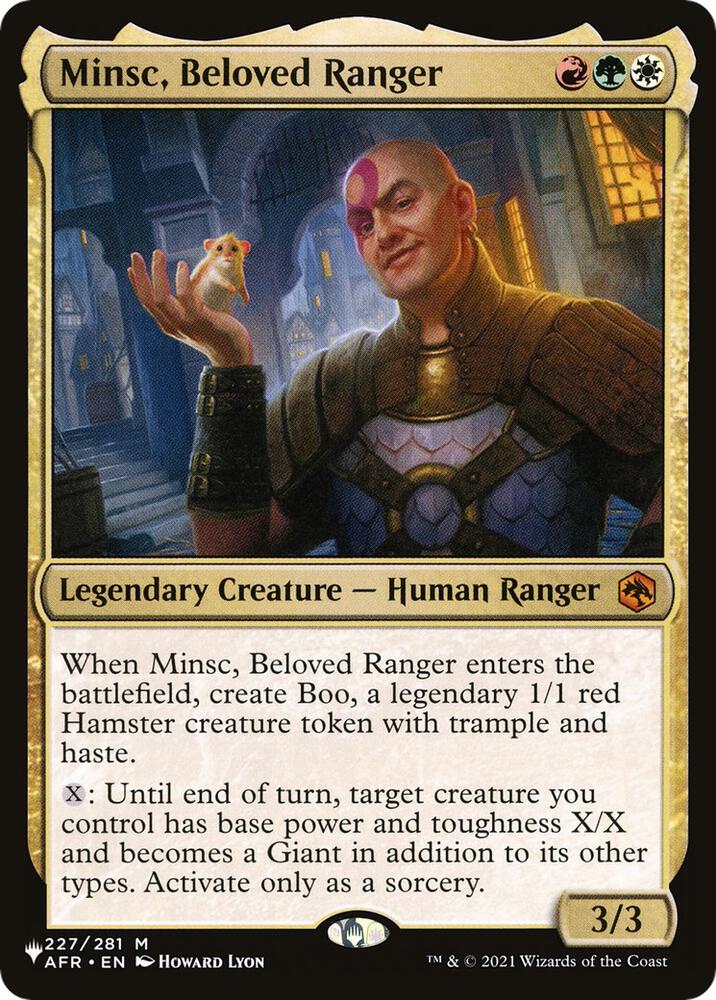Minsc, Beloved Ranger [The List Reprints] 227/281