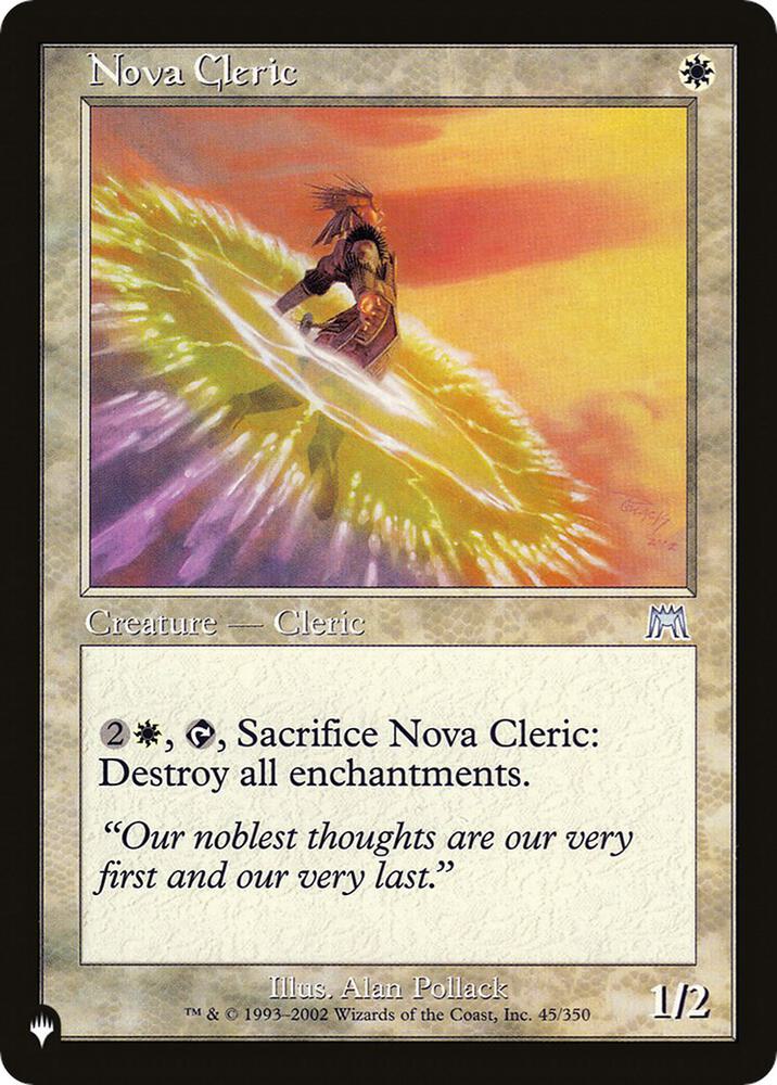 Nova Cleric [The List Reprints] 45/350