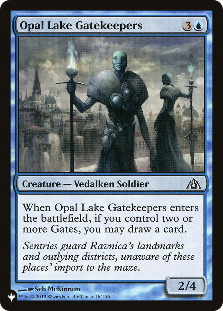 Opal Lake Gatekeepers [The List Reprints] 16/156