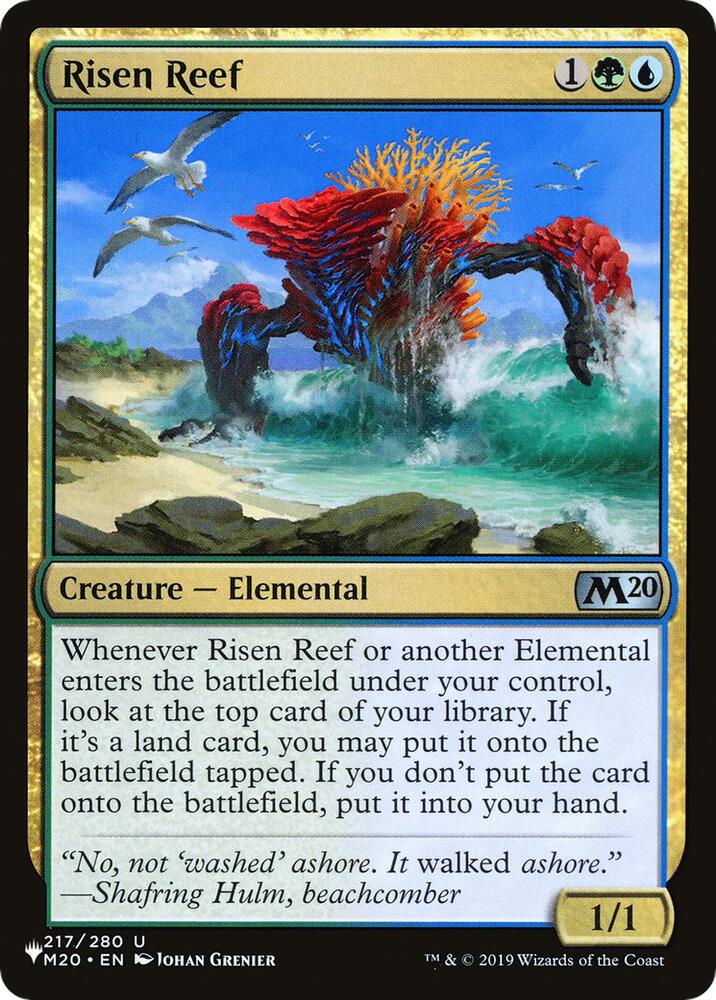 Risen Reef [The List Reprints] 217