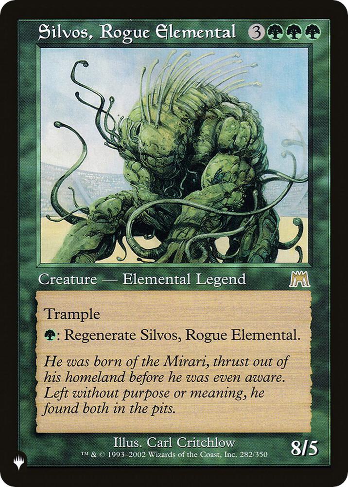 Silvos, Rogue Elemental [The List Reprints] 282/350