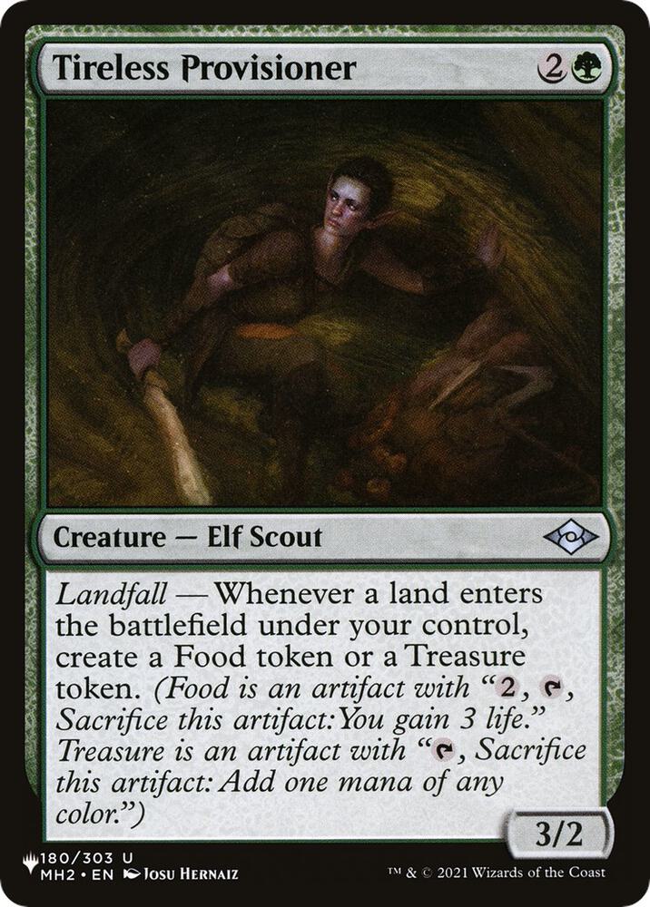 Tireless Provisioner [The List Reprints] 180/303