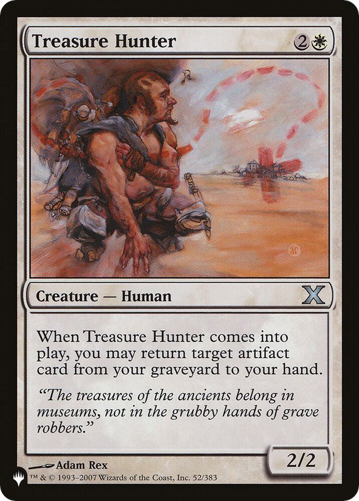 Treasure Hunter [The List Reprints] 52/383