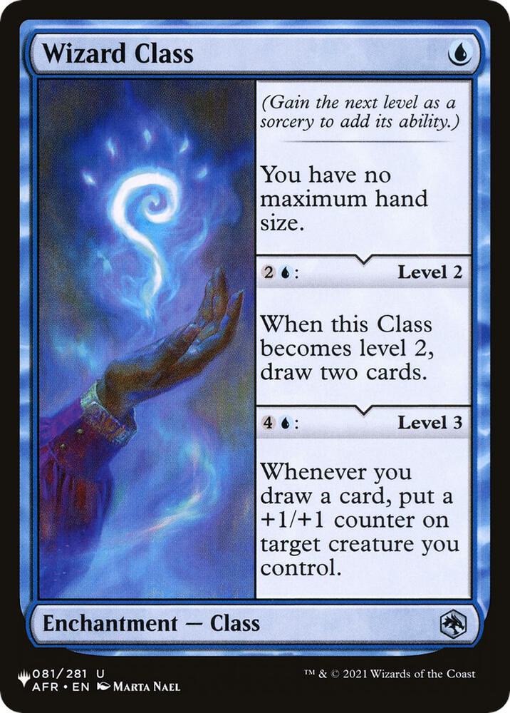 Wizard Class [The List Reprints] 081/281