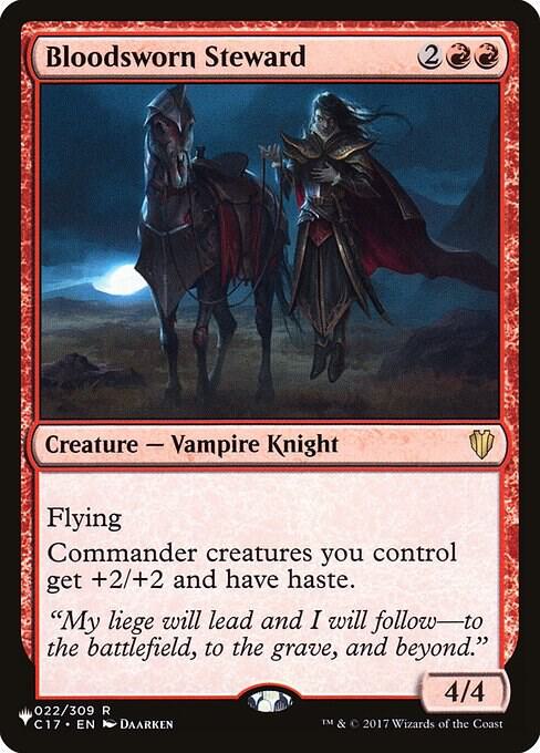 Bloodsworn Steward [The List Reprints] 22